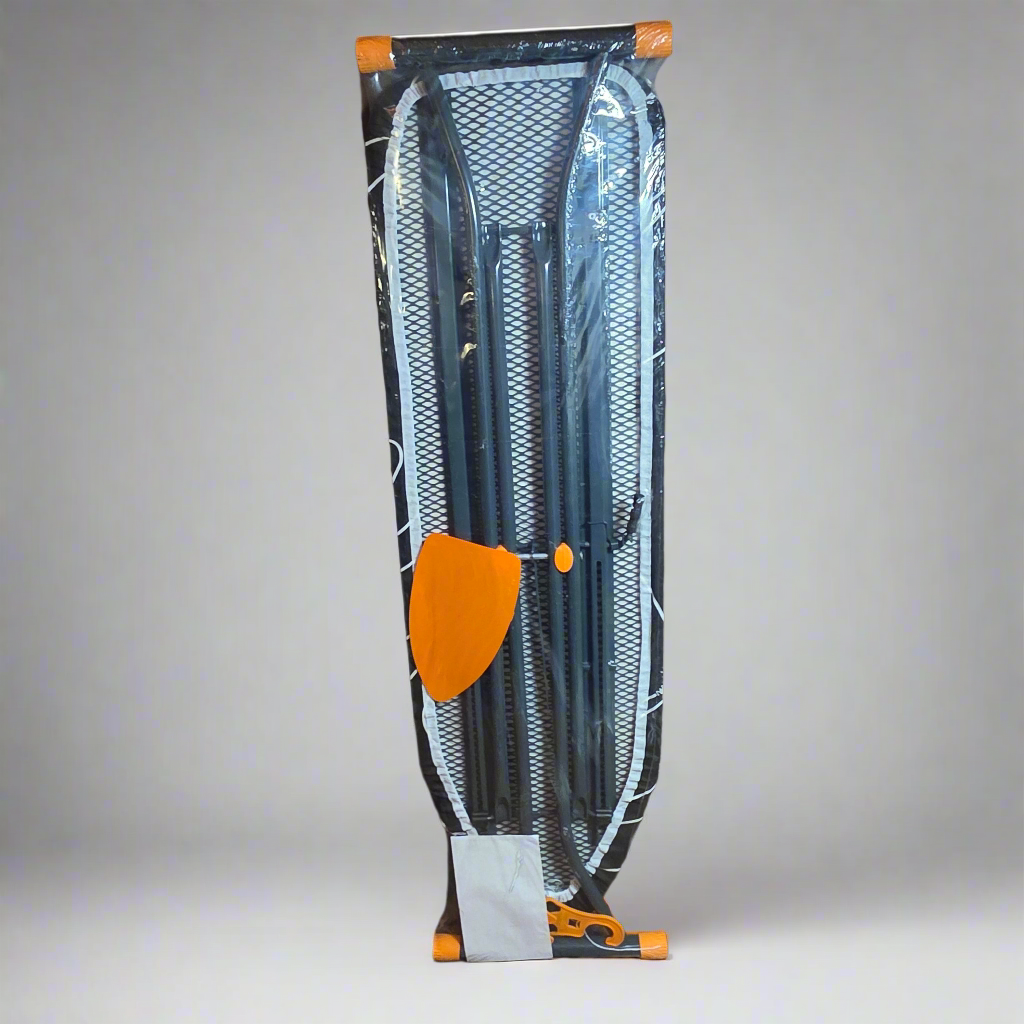 New HAPPHOM Compact Ironing Board 13" x 43" Black TBG-03