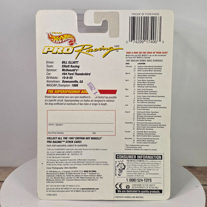 Hot Wheels Pro Racing 1997 Bill Elliott Die-Cast Car