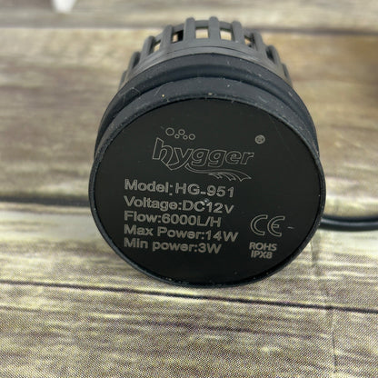 Hygger Quiet Magnetic Aquarium Wave Maker With Eco DC Controller HG951 1600GPH Adjustable Flow For Freshwater & Saltwater