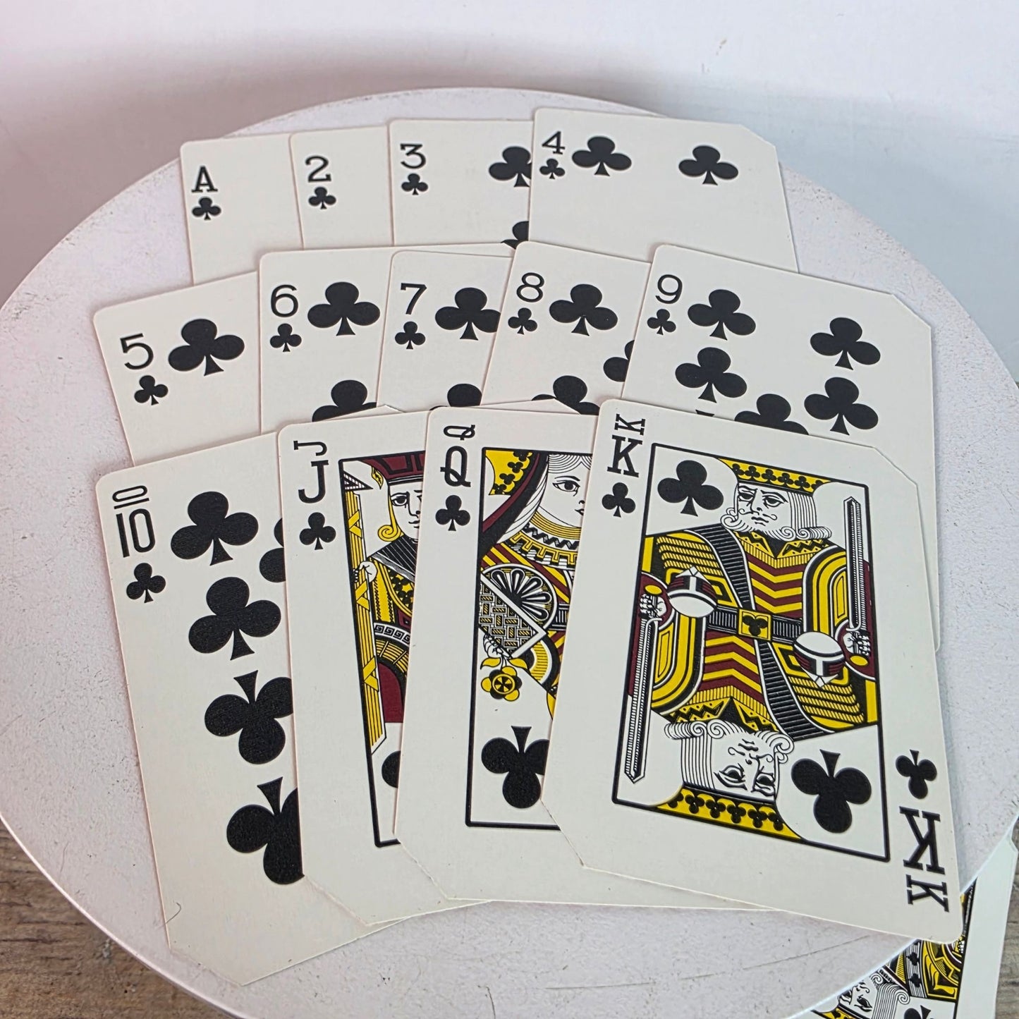 Authentic Gemaco Casino Floor Used Deck - Clown Jokers, Red Back, Casino Box Markings