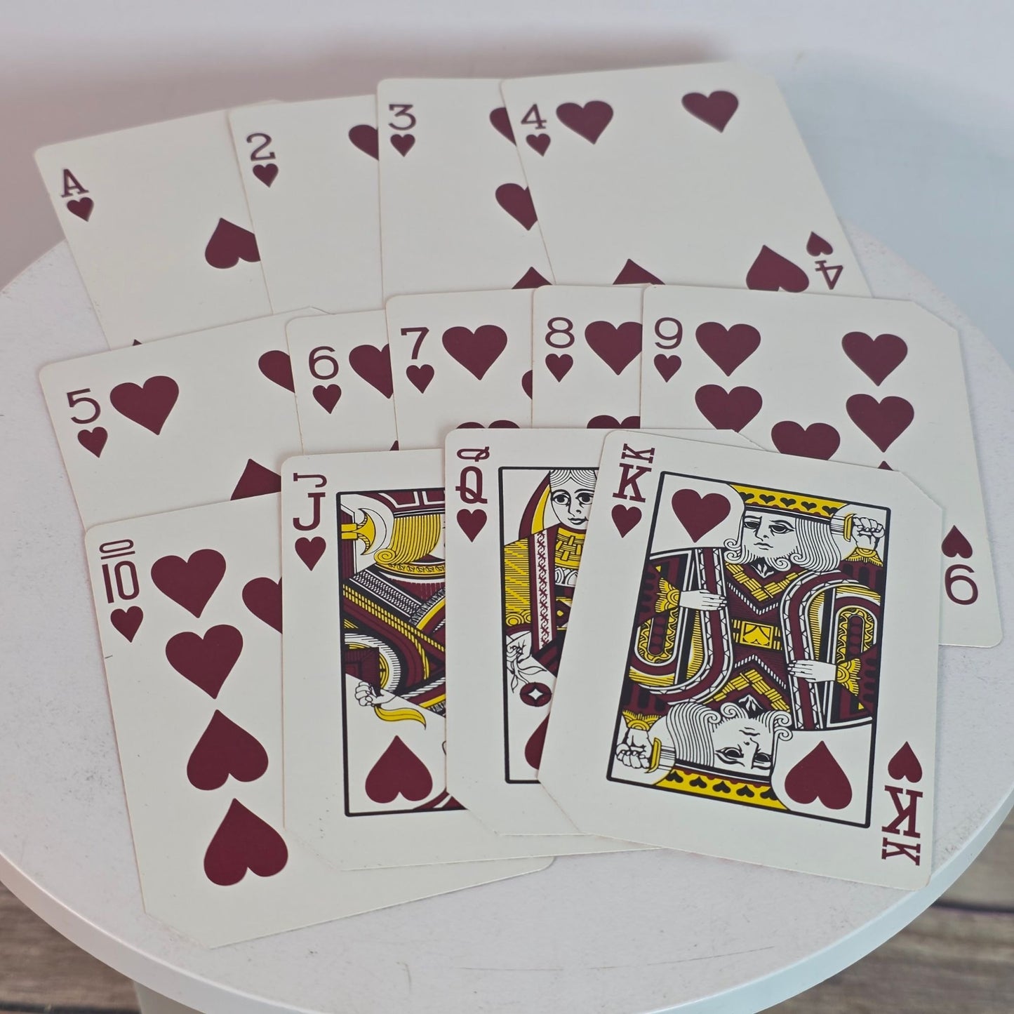 Authentic Gemaco Casino Floor Used Deck - Clown Jokers, Red Back, Casino Box Markings
