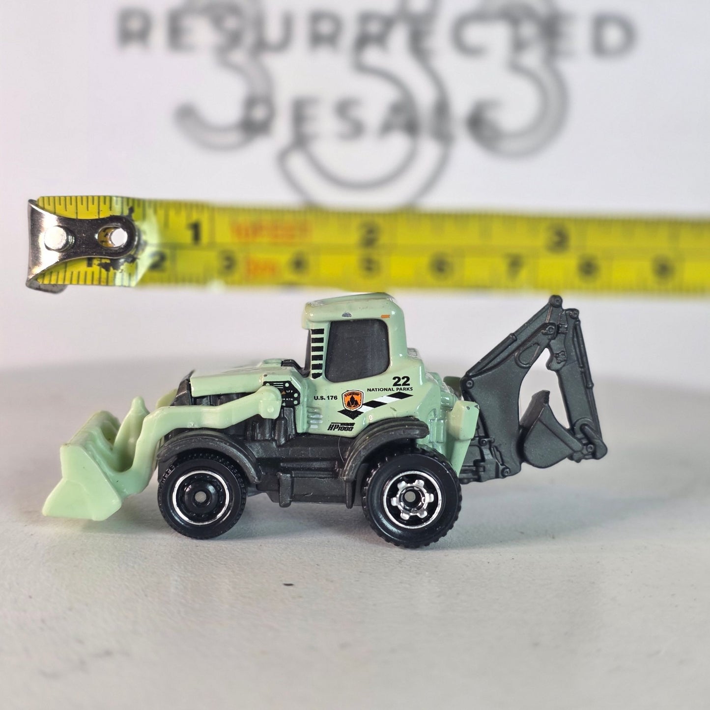 RARE 2022 Matchbox MBX Backhoe #29 National Parks Forestry HP1000 MINT!