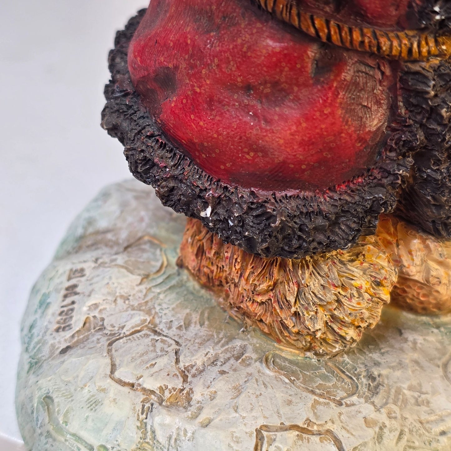 "Santa Bear" 1st Edition Figurine Stewart Sherwood 1999 Old Glory Cedric & Friends Holiday Collectible Decor SN #11