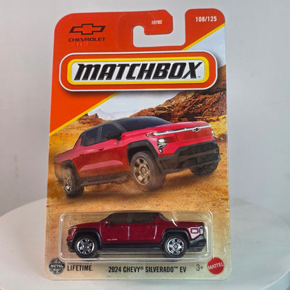 Matchbox 2024 Chevy Silverado EV Red