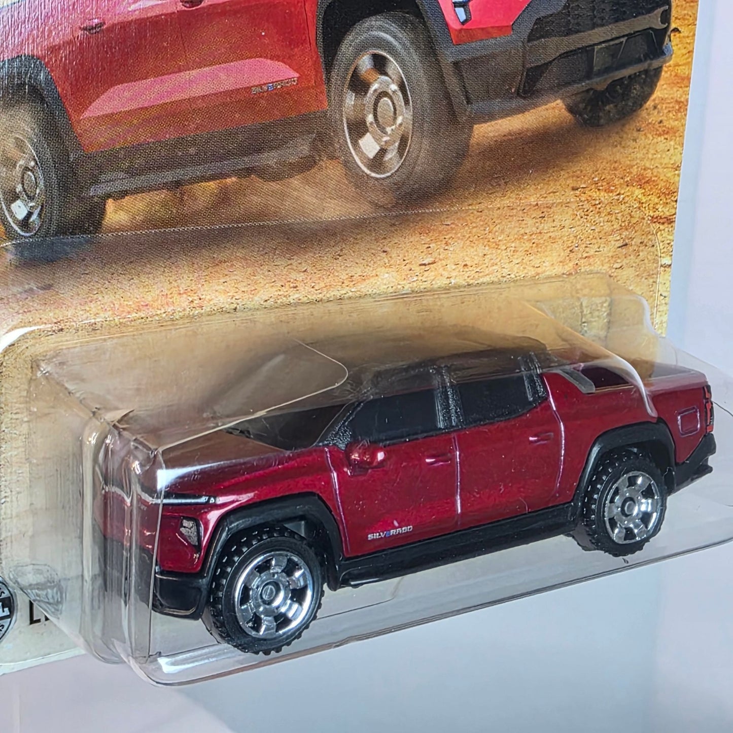 Matchbox 2024 Chevy Silverado EV Red