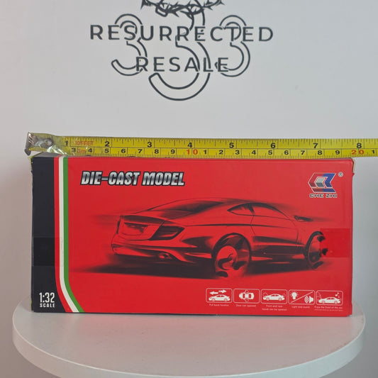 Tesla Cybertruck Pullback Die-Cast Model With Cyberquad 1:32