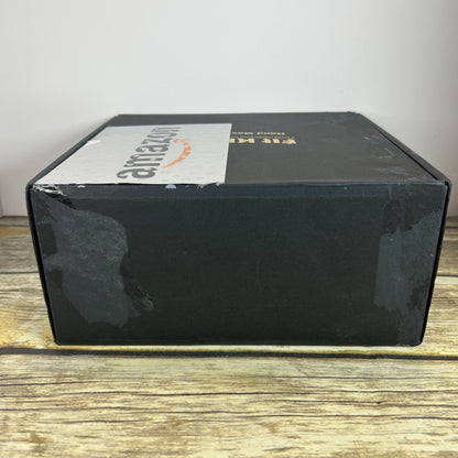 Fit King Hand Massager With Heat Rechargeable Adjustable Intensity & Modes Includes Manual & Storage Bag Black