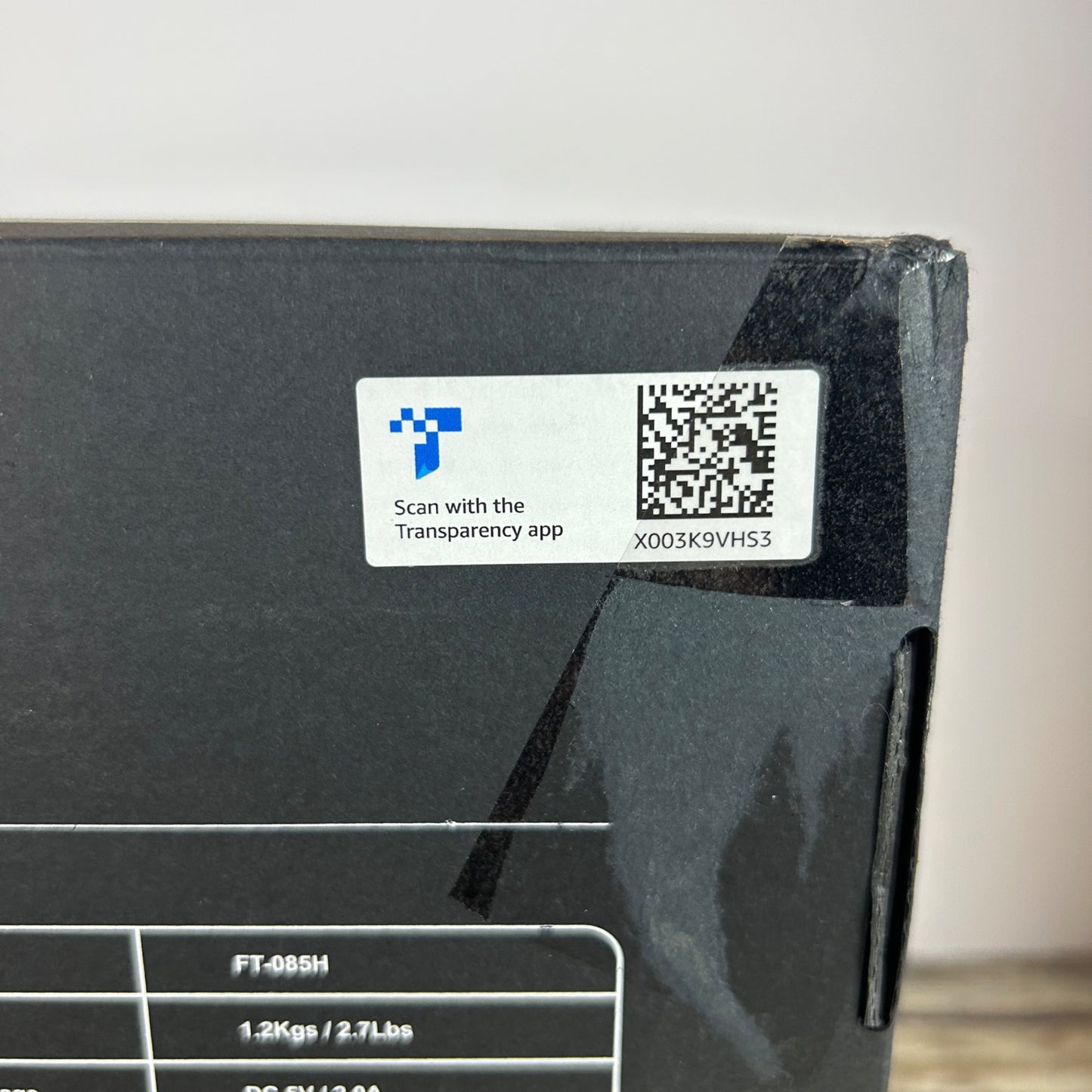 Fit King Hand Massager With Heat Rechargeable Adjustable Intensity & Modes Includes Manual & Storage Bag Black