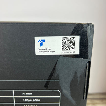 Fit King Hand Massager With Heat Rechargeable Adjustable Intensity & Modes Includes Manual & Storage Bag Black