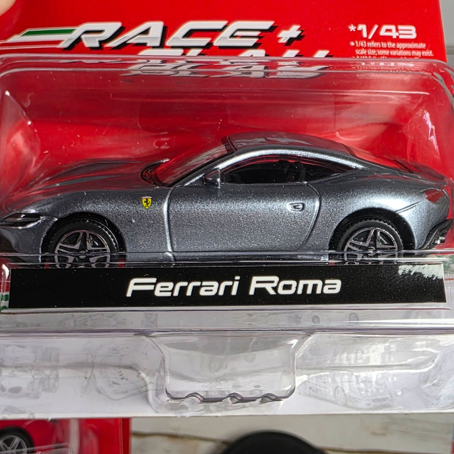 Ferrari Roma 1/43 Scale Die-Cast Model Car By Bburago Race & Play For Ages 3+
