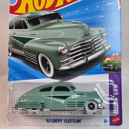 Hot Wheels 47 Chevy Fleetline Mint Green