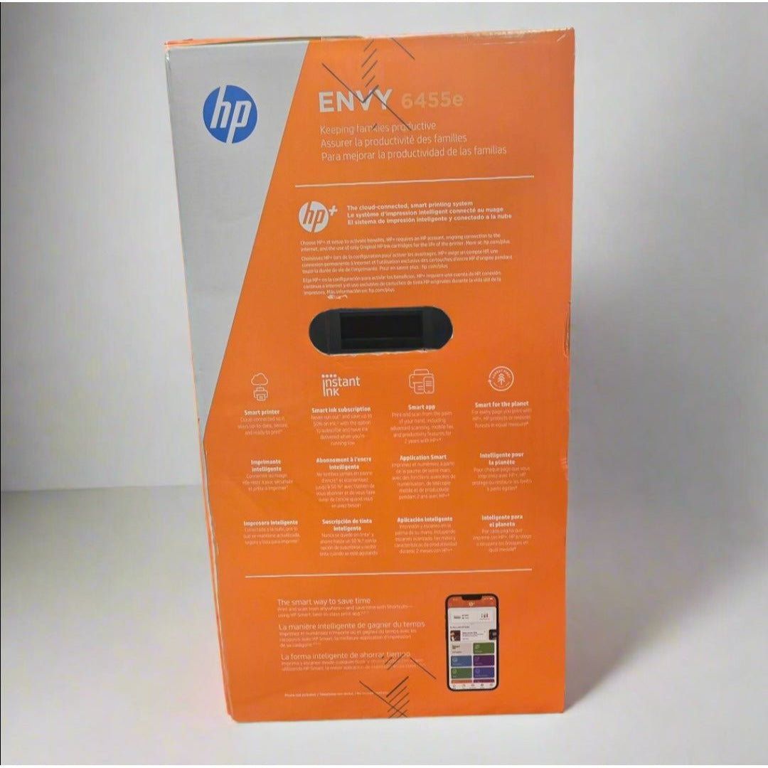Hp Envy 6455e All-In-One Printer Wireless & Mobile Printing