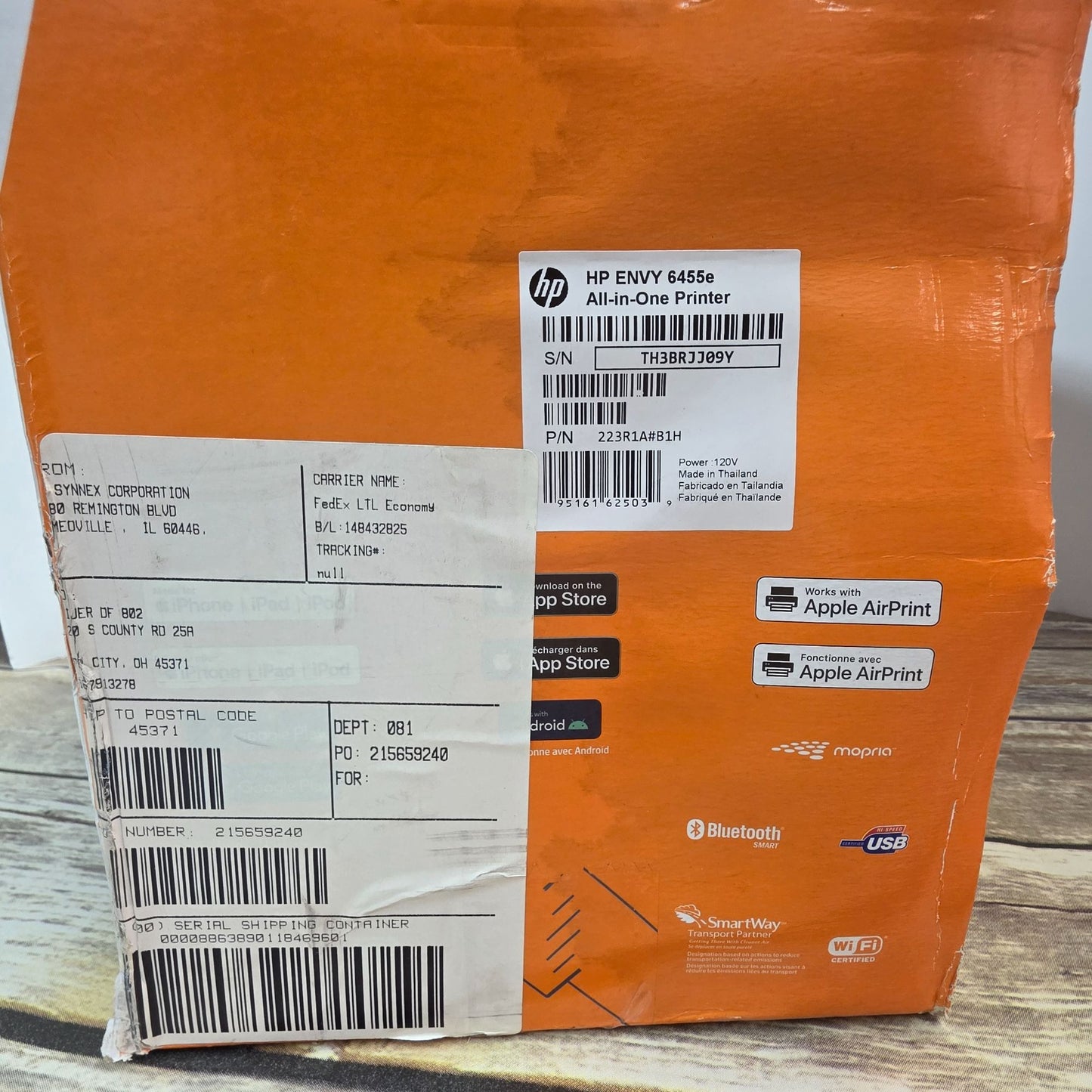 Hp Envy 6455e All-In-One Printer Wireless & Mobile Printing