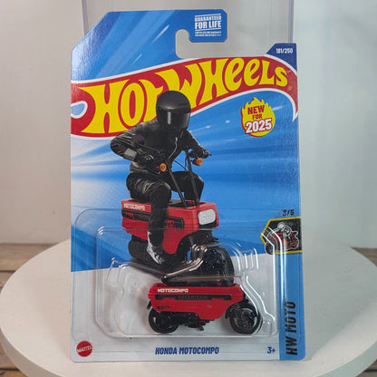 Hot Wheels Honda Motocompo 1:64 Diecast Model New For 2025