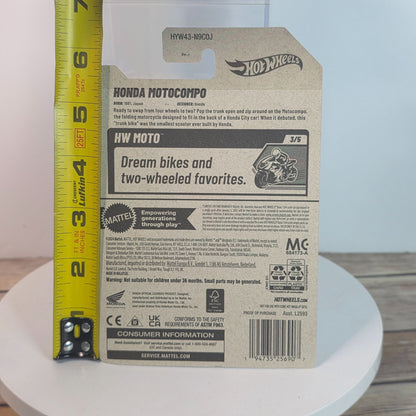 Hot Wheels Honda Motocompo 1:64 Diecast Model New For 2025