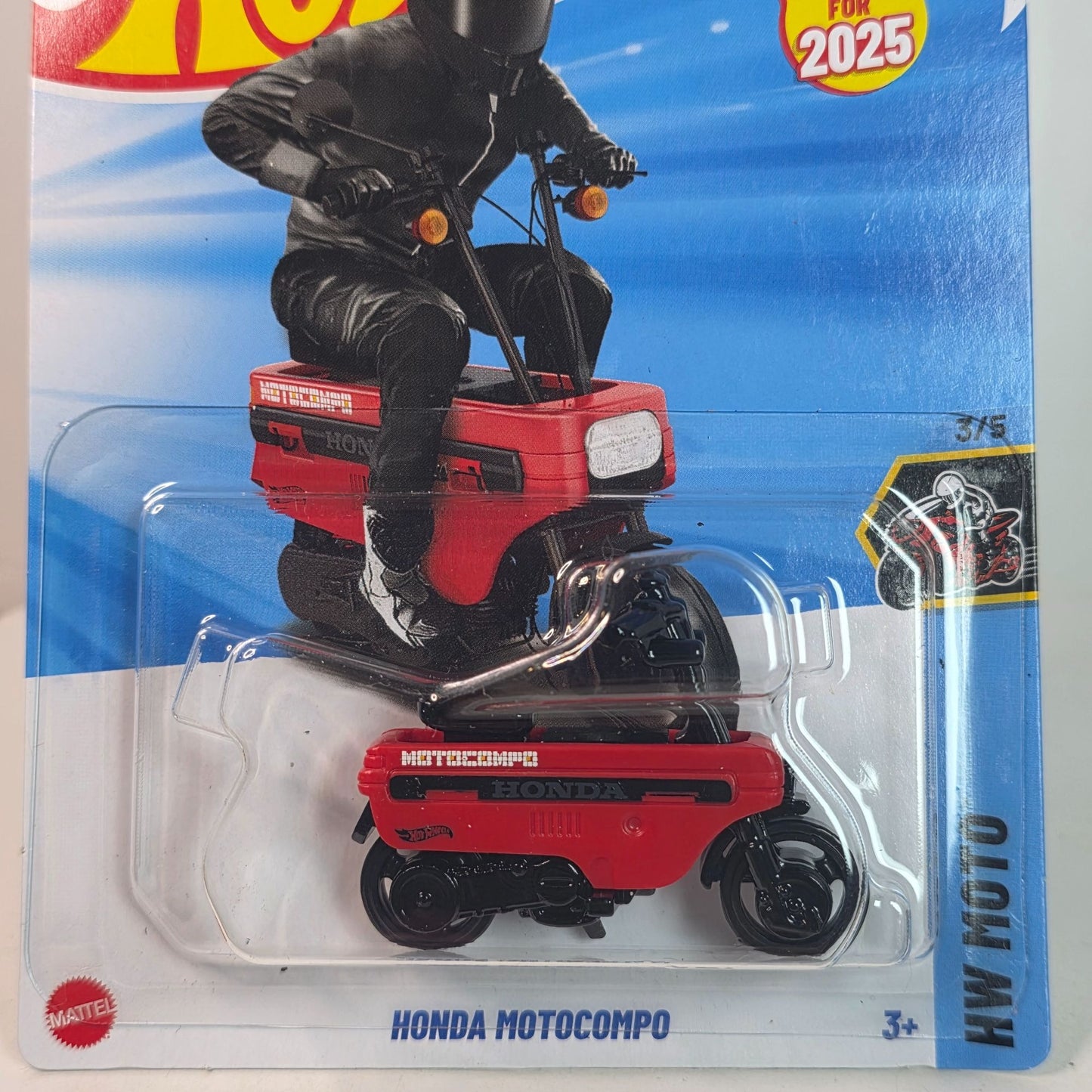 Hot Wheels Honda Motocompo 1:64 Diecast Model New For 2025