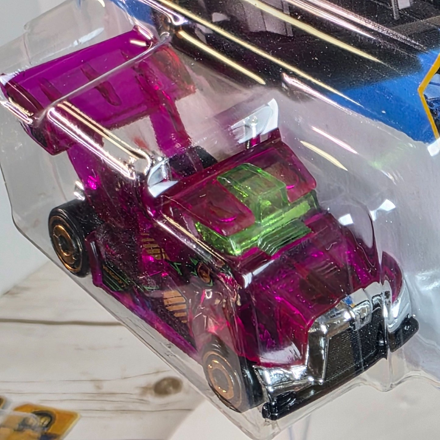 2025 E Case Treasure Hunt Hot Wheels X-Racers Rig Storm Purple Semi Truck Die-Cast Car 1:64 Scale Collectible Model