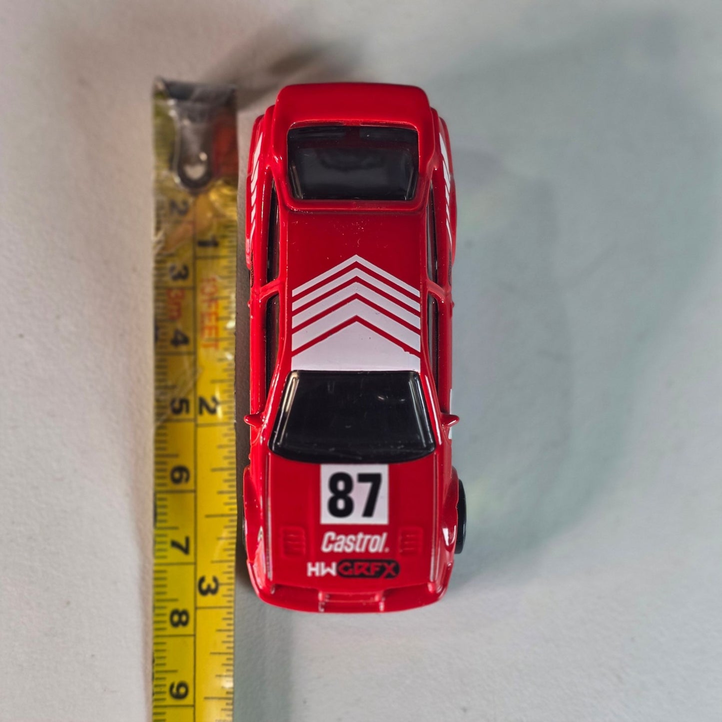 Hot Wheels '87 Ford Sierra Cosworth Red Rally Loose Mint GFX
