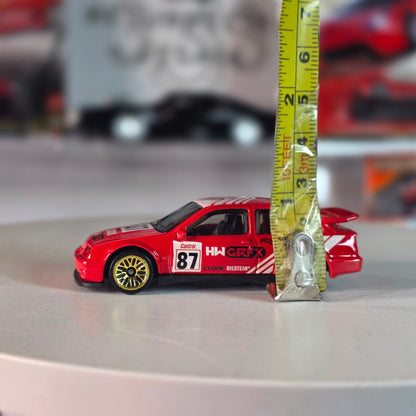 Hot Wheels '87 Ford Sierra Cosworth Red Rally Loose Mint GFX