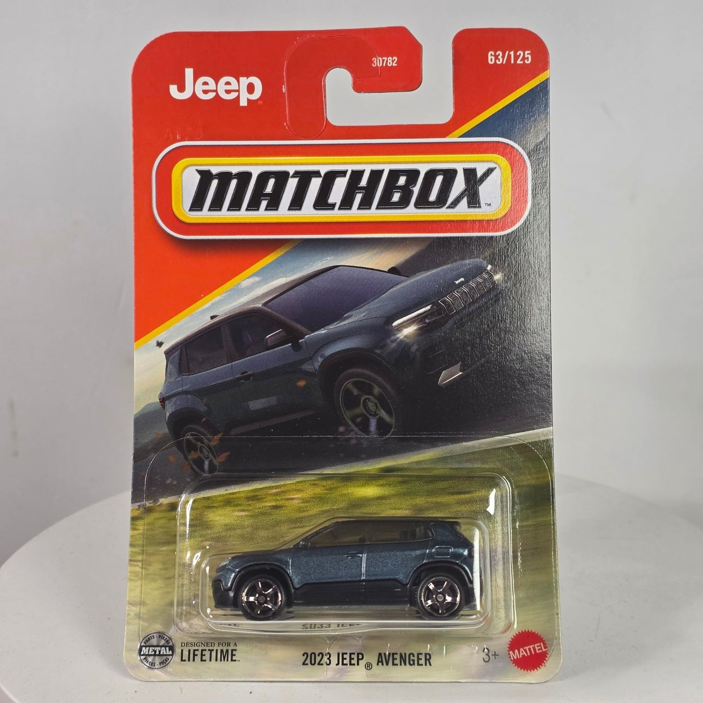 2023 Matchbox Jeep Avenger Die-Cast Metal Miniature Car 63/125 Sealed Collectible