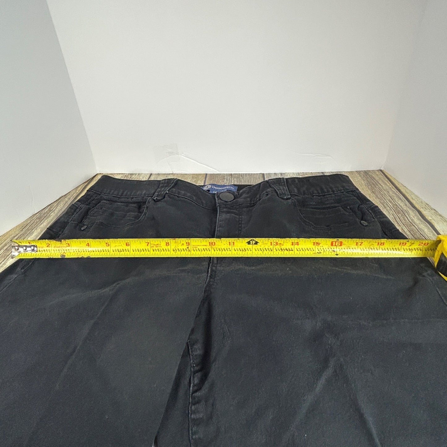 Democracy Black "Ab"solution 16WP Womens Jeans