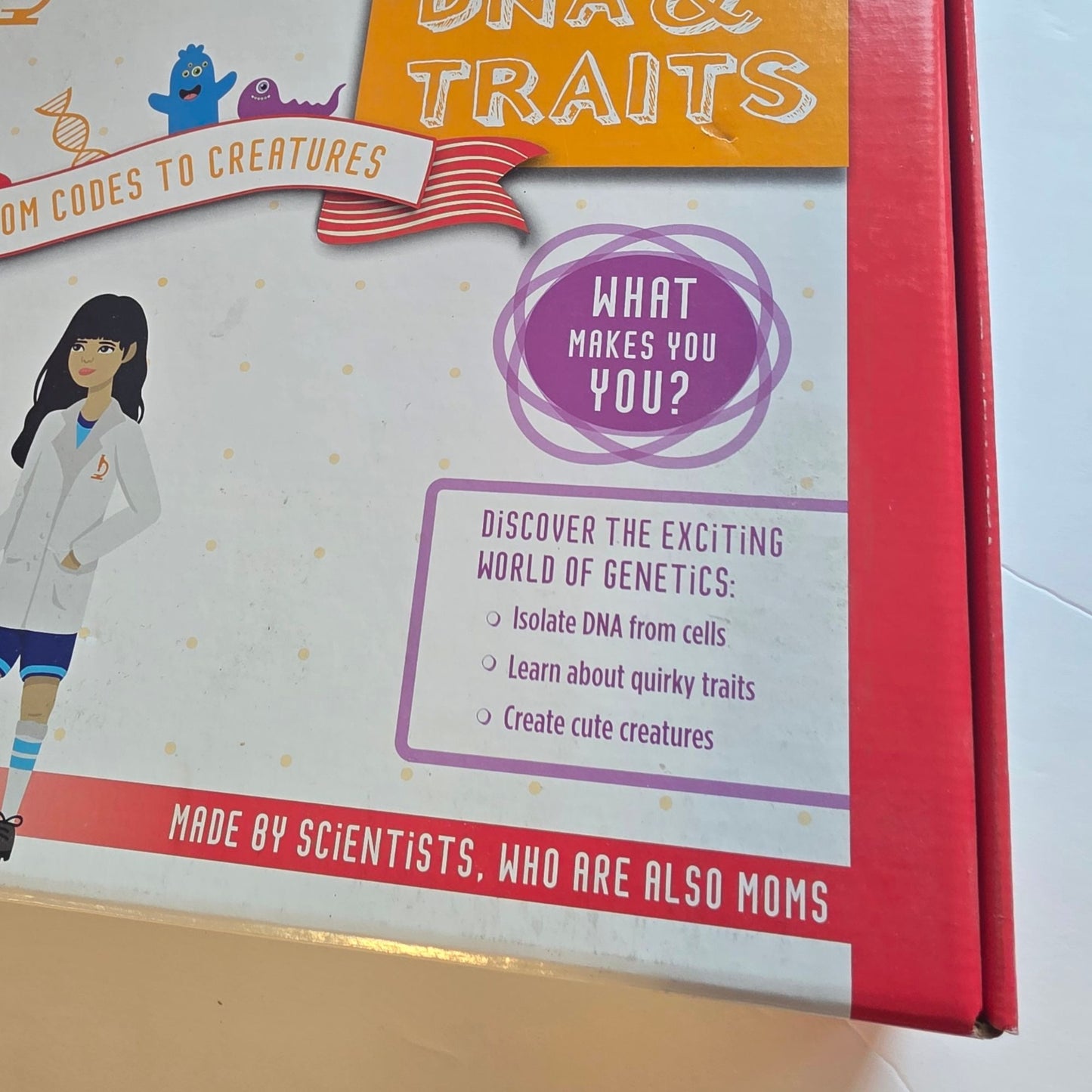 Yellow Scope DNA & Traits Science Kit Complete Open Box STEM Genetics Ages 8-12