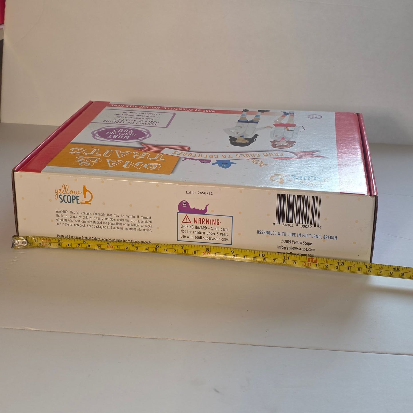 Yellow Scope DNA & Traits Science Kit Complete Open Box STEM Genetics Ages 8-12