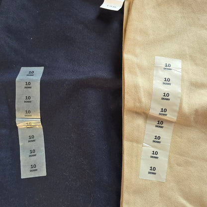 Old Navy Girls Skinny Fit Pants Size 10 Navy & Khaki Cotton