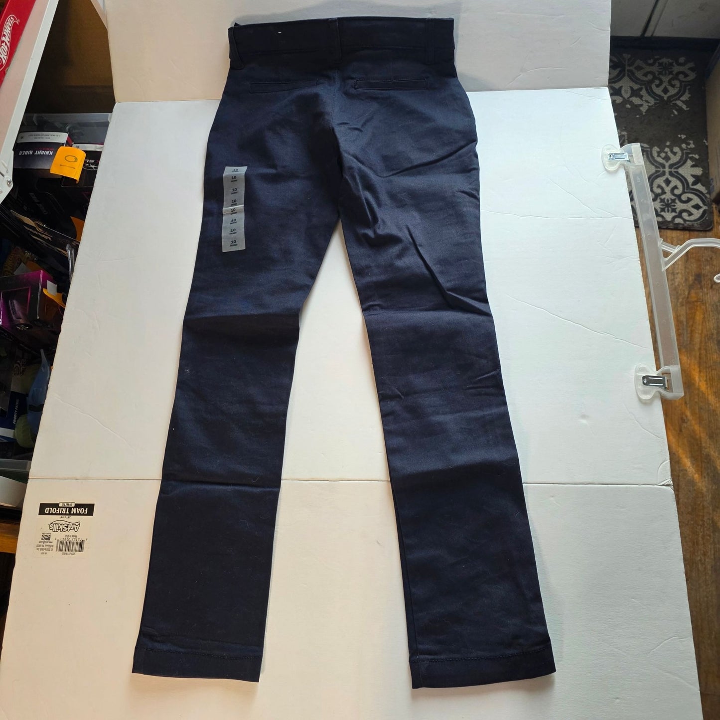 Old Navy Girls Skinny Fit Pants Size 10 Navy & Khaki Cotton