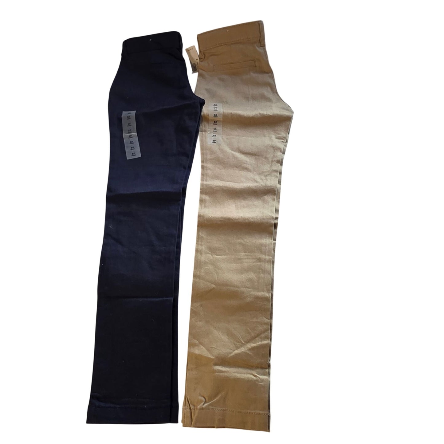 Old Navy Girls Skinny Fit Pants Size 10 Navy & Khaki Cotton