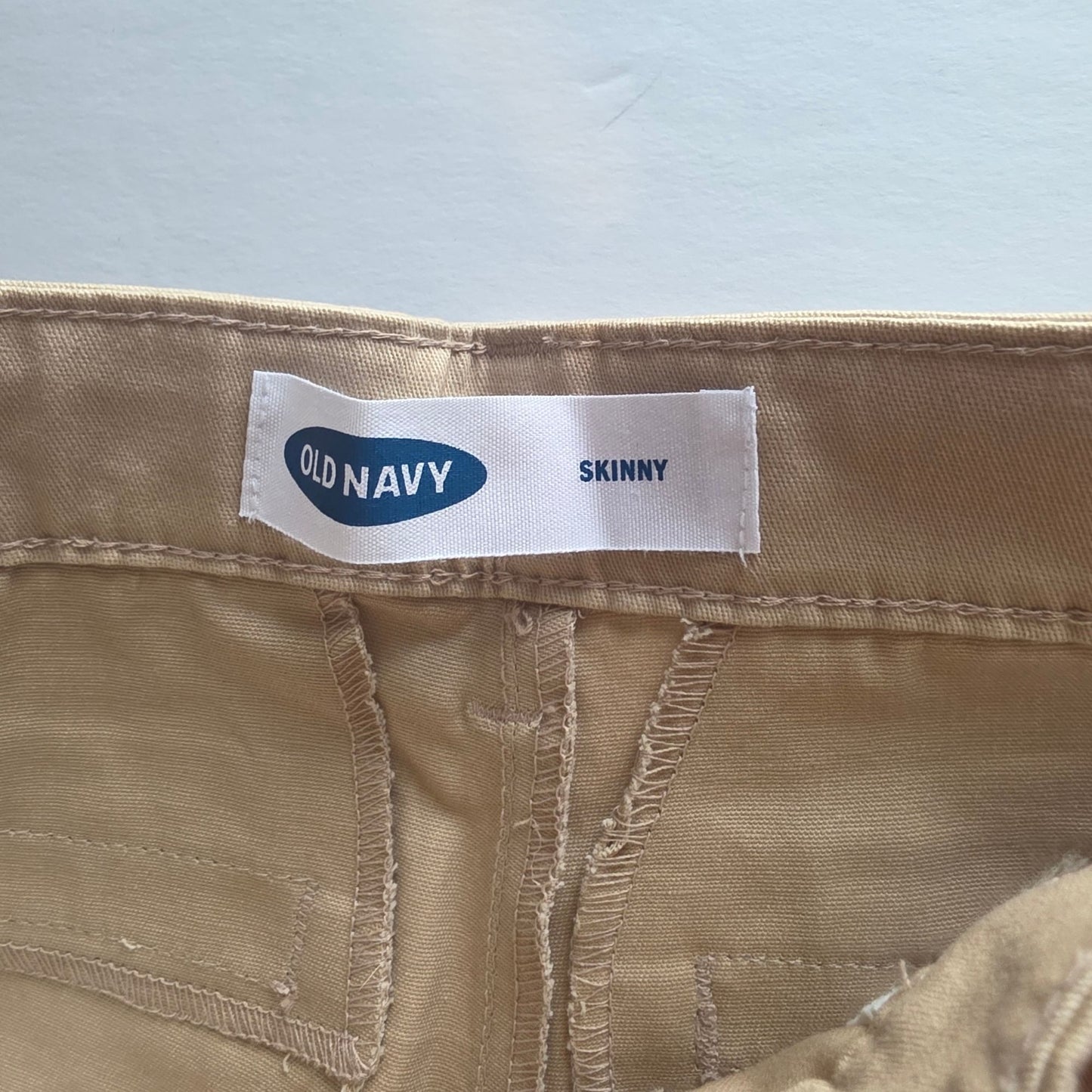 Old Navy Girls Skinny Fit Pants Size 10 Navy & Khaki Cotton