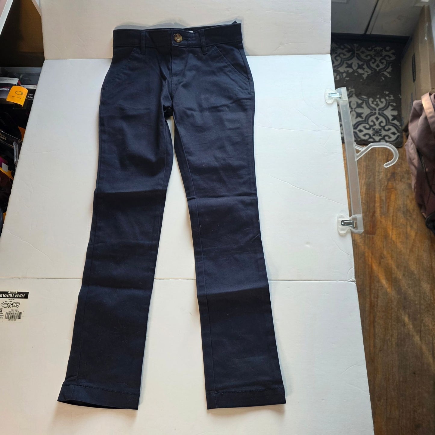 Old Navy Girls Skinny Fit Pants Size 10 Navy & Khaki Cotton