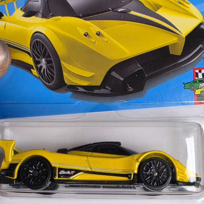 Hot Wheels Pagani Zonda R Die-Cast Car Yellow & Black HW Race Day Series 99/250 Limited Edition Model