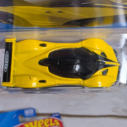 Hot Wheels Pagani Zonda R Die-Cast Car Yellow & Black HW Race Day Series 99/250 Limited Edition Model