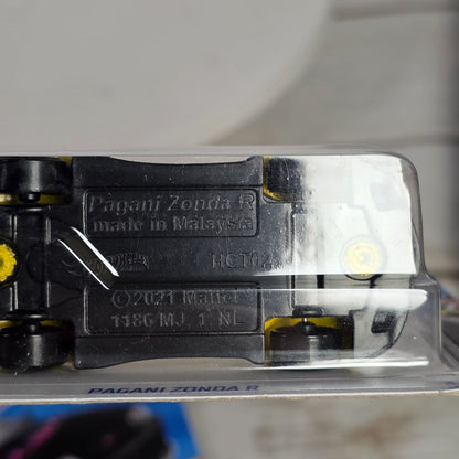 Hot Wheels Pagani Zonda R Die-Cast Car Yellow & Black HW Race Day Series 99/250 Limited Edition Model