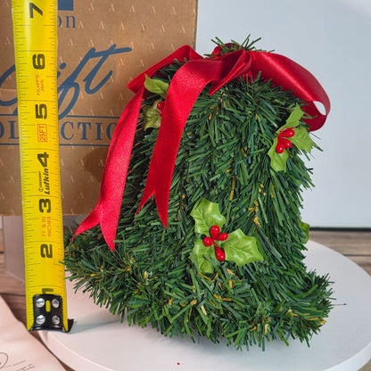 Avon Merry Kissmas Musical Christmas Bell Wreath Ornament
