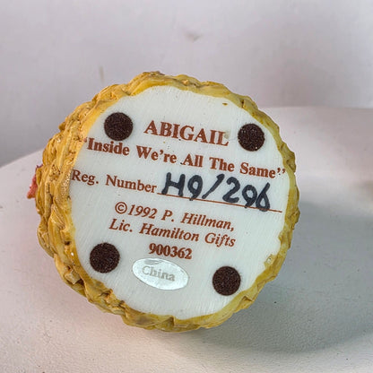 Vintage Abigail & Jeremy Collectible Teddy Bear Figurines By P. Hillman 1991/1992 Hamilton Gifts China