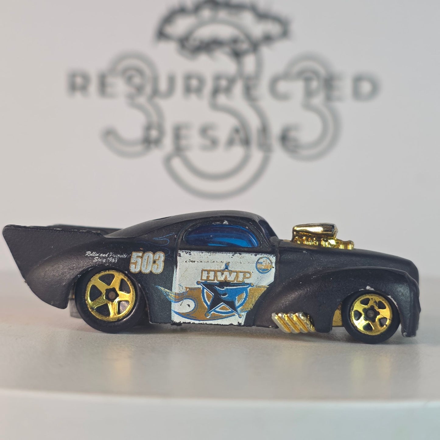 Hot Wheels '41 Willys HWP 503 Police Crazed Clowns 2006 COLLECTOR MUST OWN