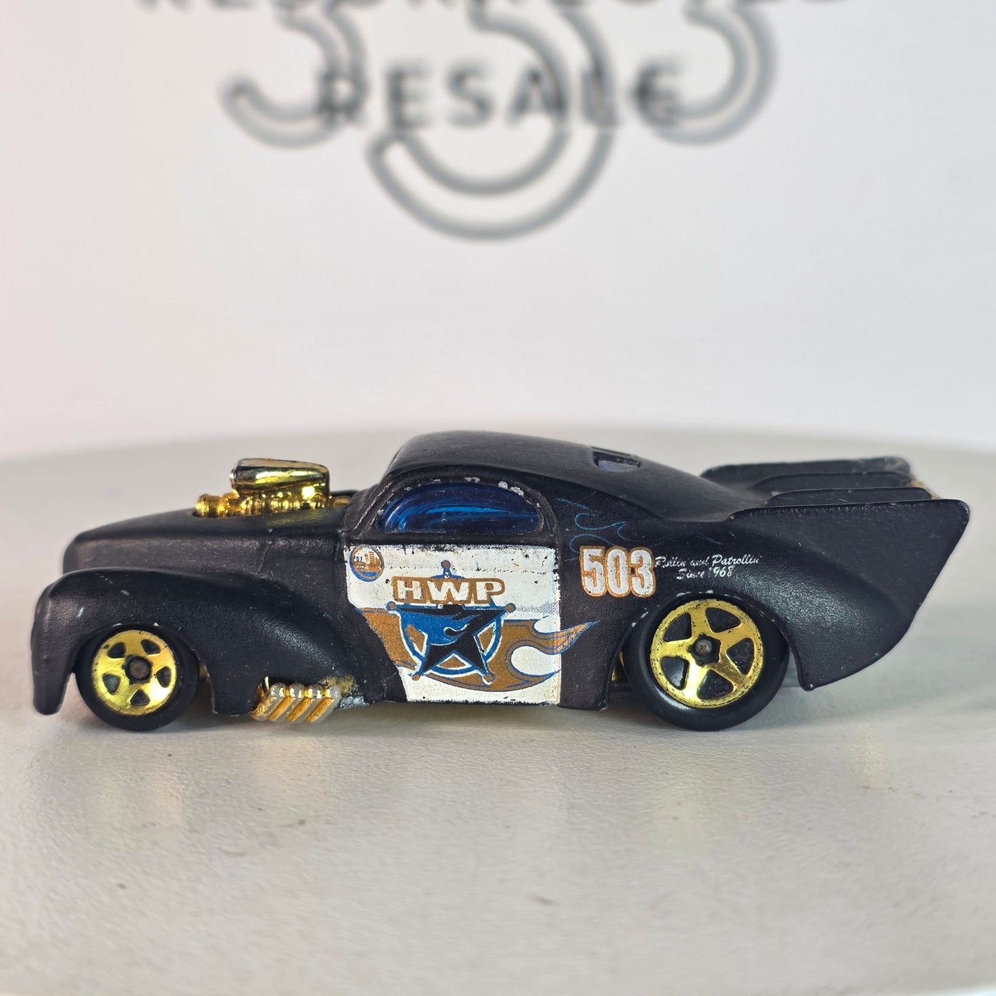 Hot Wheels '41 Willys HWP 503 Police Crazed Clowns 2006 COLLECTOR MUST OWN