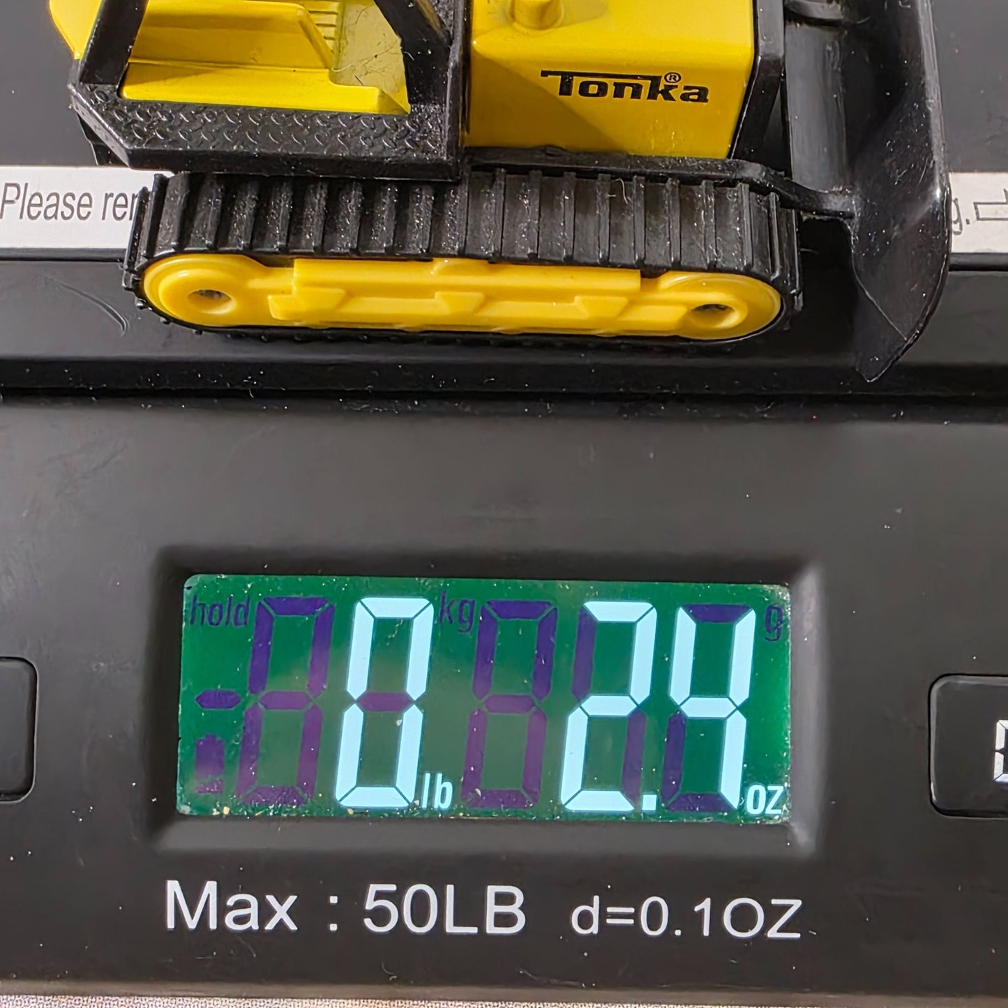 Tonka Miniature Bulldozer Toy