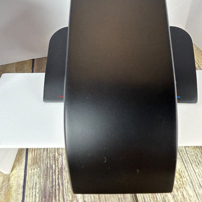 Two Handle Waterfall Bathroom Faucet Matte Black With Metal Pop-Up Drain Stopper