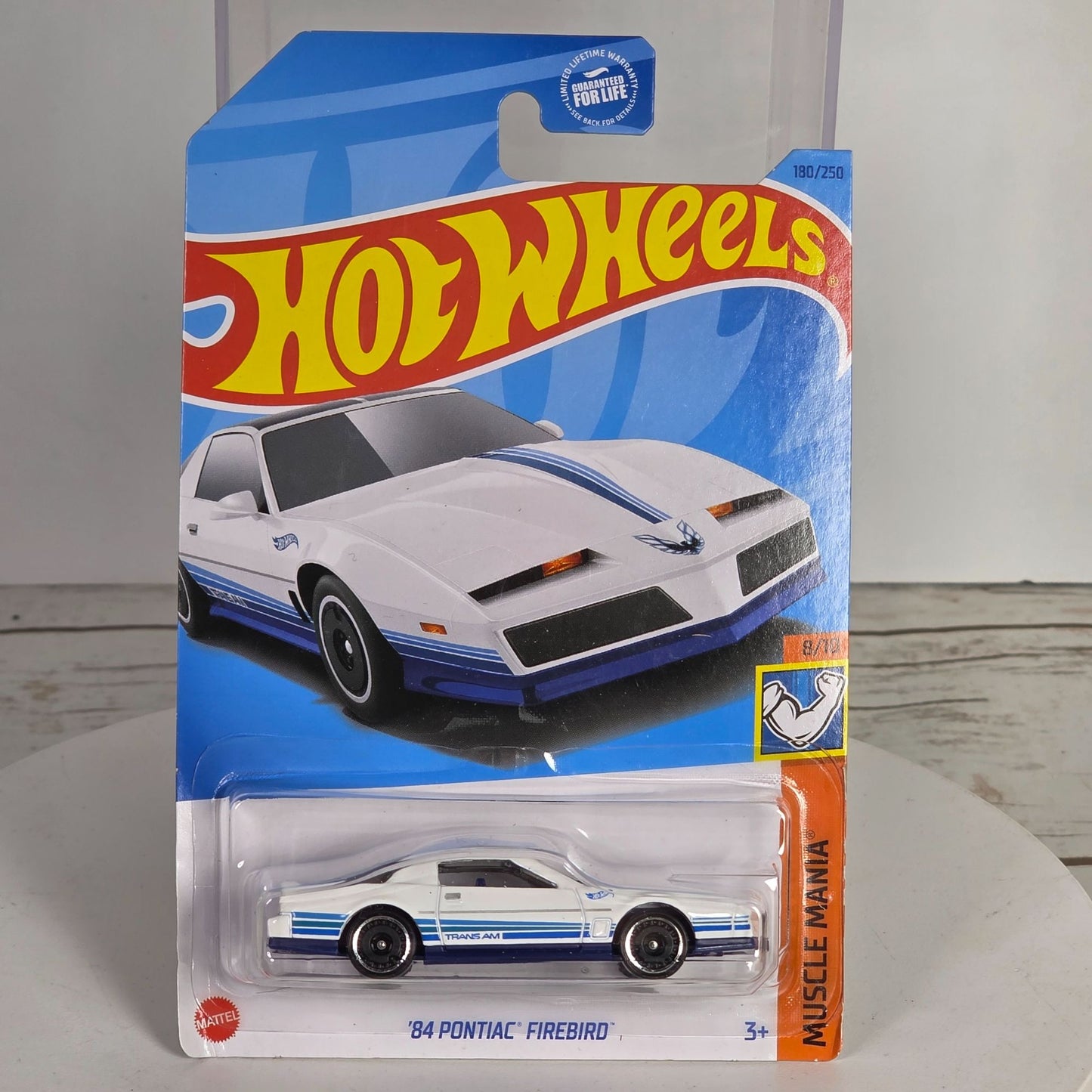 Hot Wheels Muscle Mania 84 Pontiac Firebird 1:64 Scale Die-Cast Model Toy Car