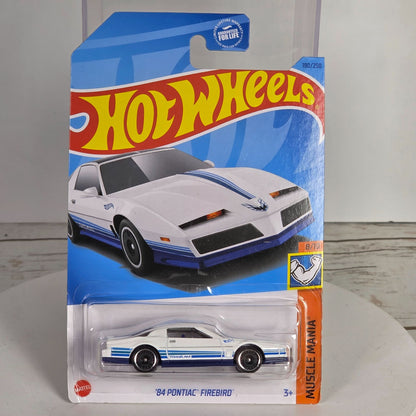 Hot Wheels Muscle Mania 84 Pontiac Firebird 1:64 Scale Die-Cast Model Toy Car