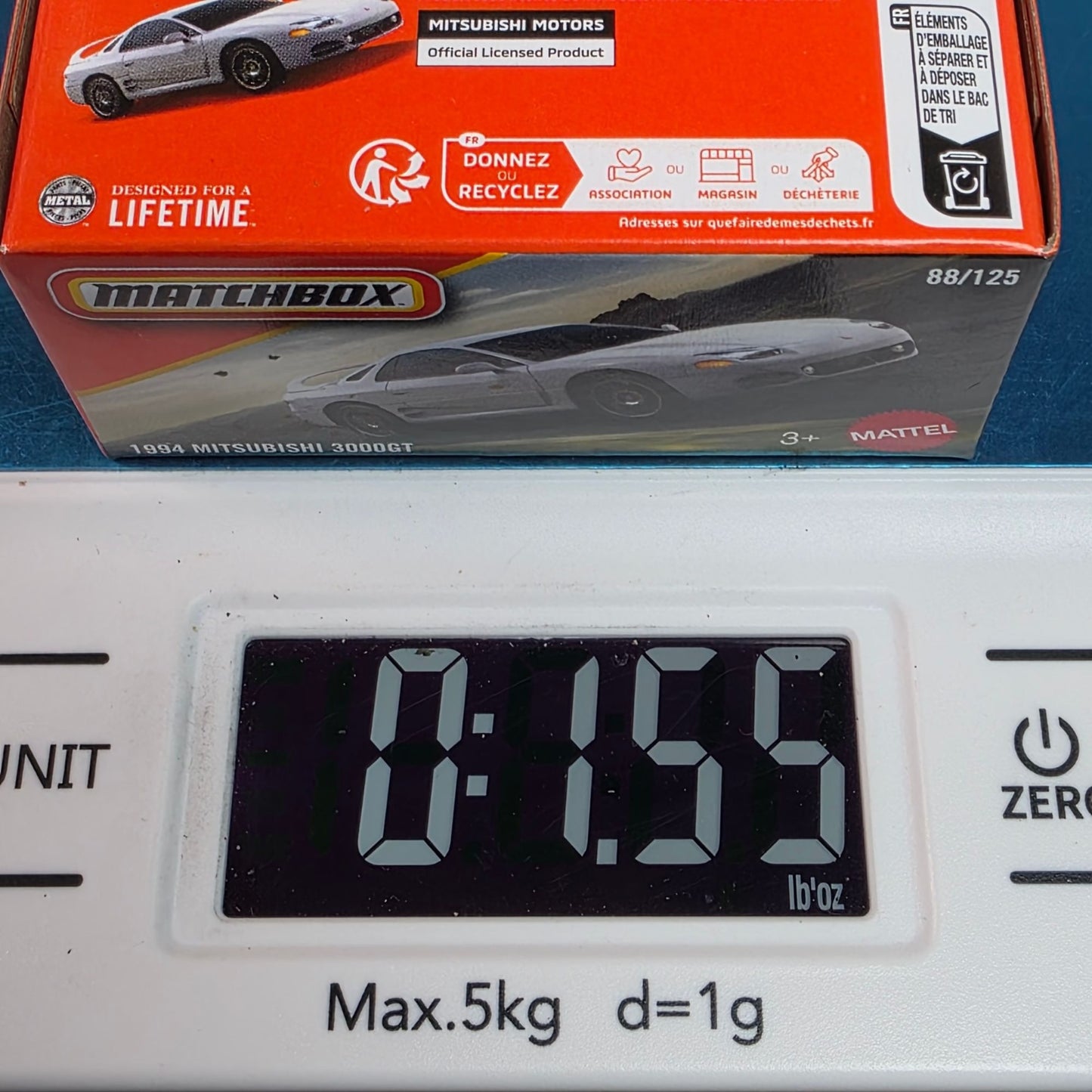 Matchbox 1994 Mitsubishi 3000GT Power Grab
