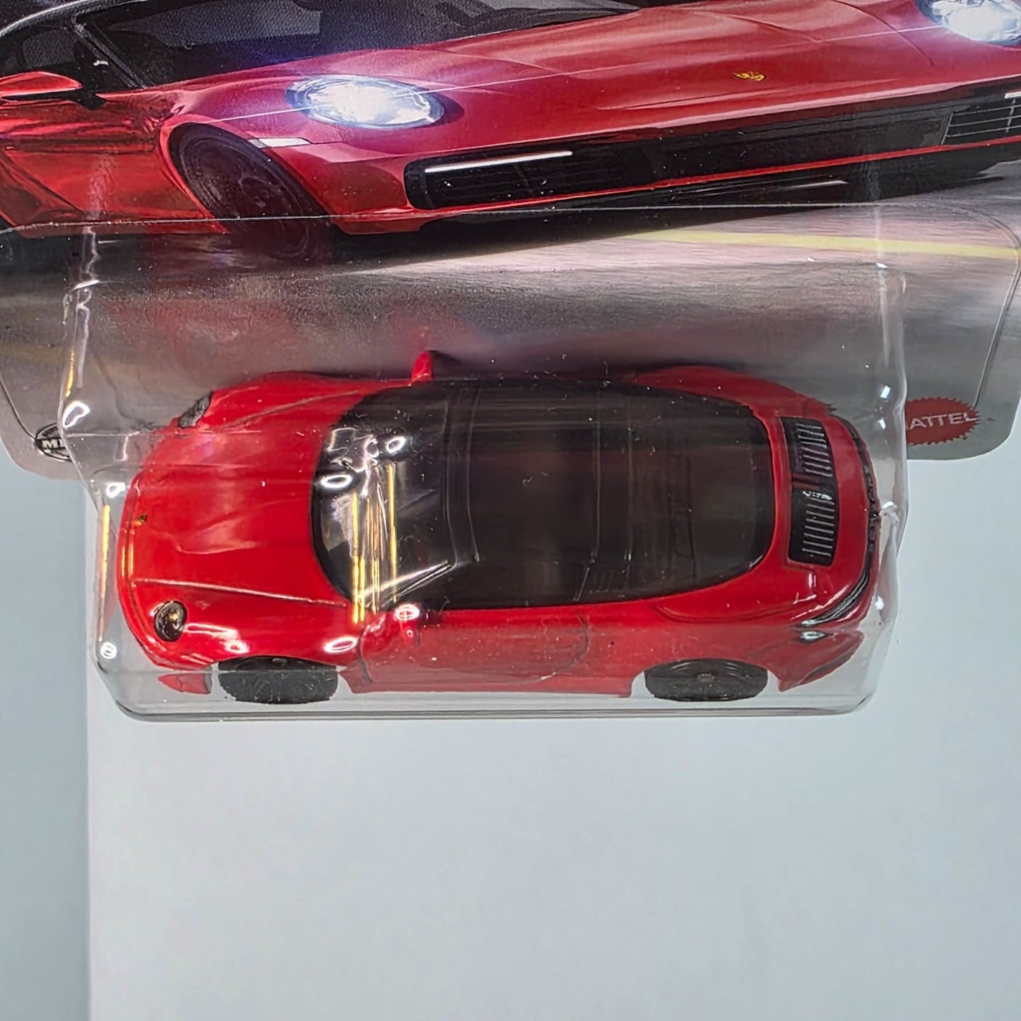 Matchbox Porsche 911 Targa Die-Cast Model 1:64 Scale Red & Black