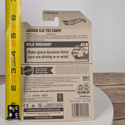 Hot Wheels Jaguar XJC V12 Coupe Wild Widebody