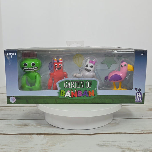 Garten Of Banban Series 1 4-Pack Figures Jumbo Josh Banban Banbaleena Opila Bird Ages 6+ NIB
