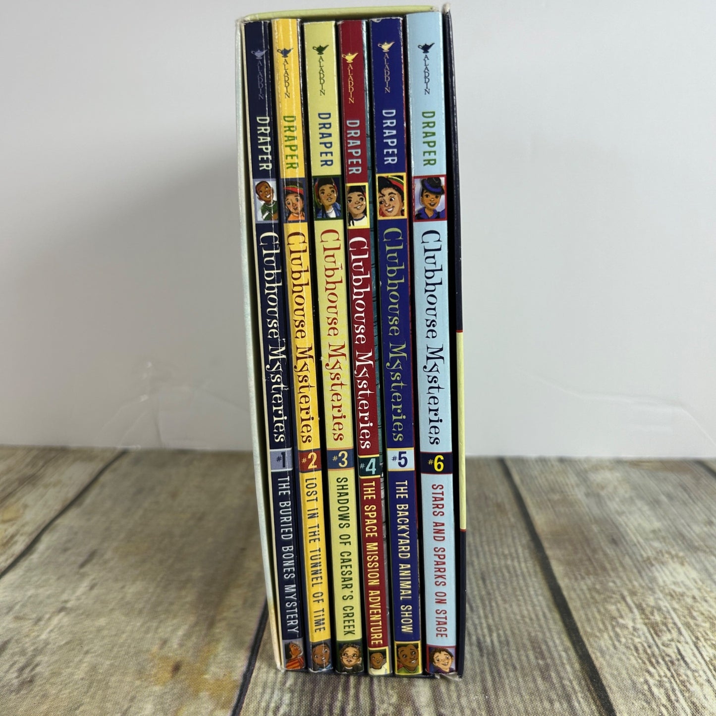 Sharon M. Draper Clubhouse Mysteries Books 1-6 Box Set Super Sleuth Collection