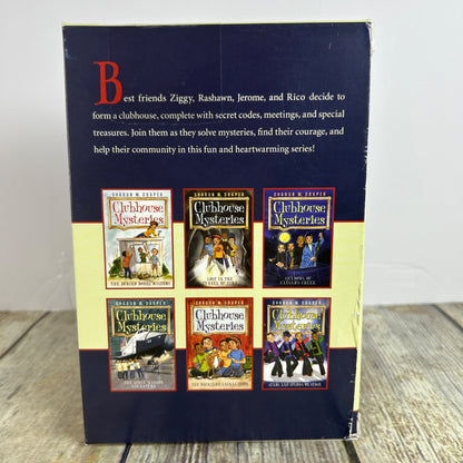 Sharon M. Draper Clubhouse Mysteries Books 1-6 Box Set Super Sleuth Collection