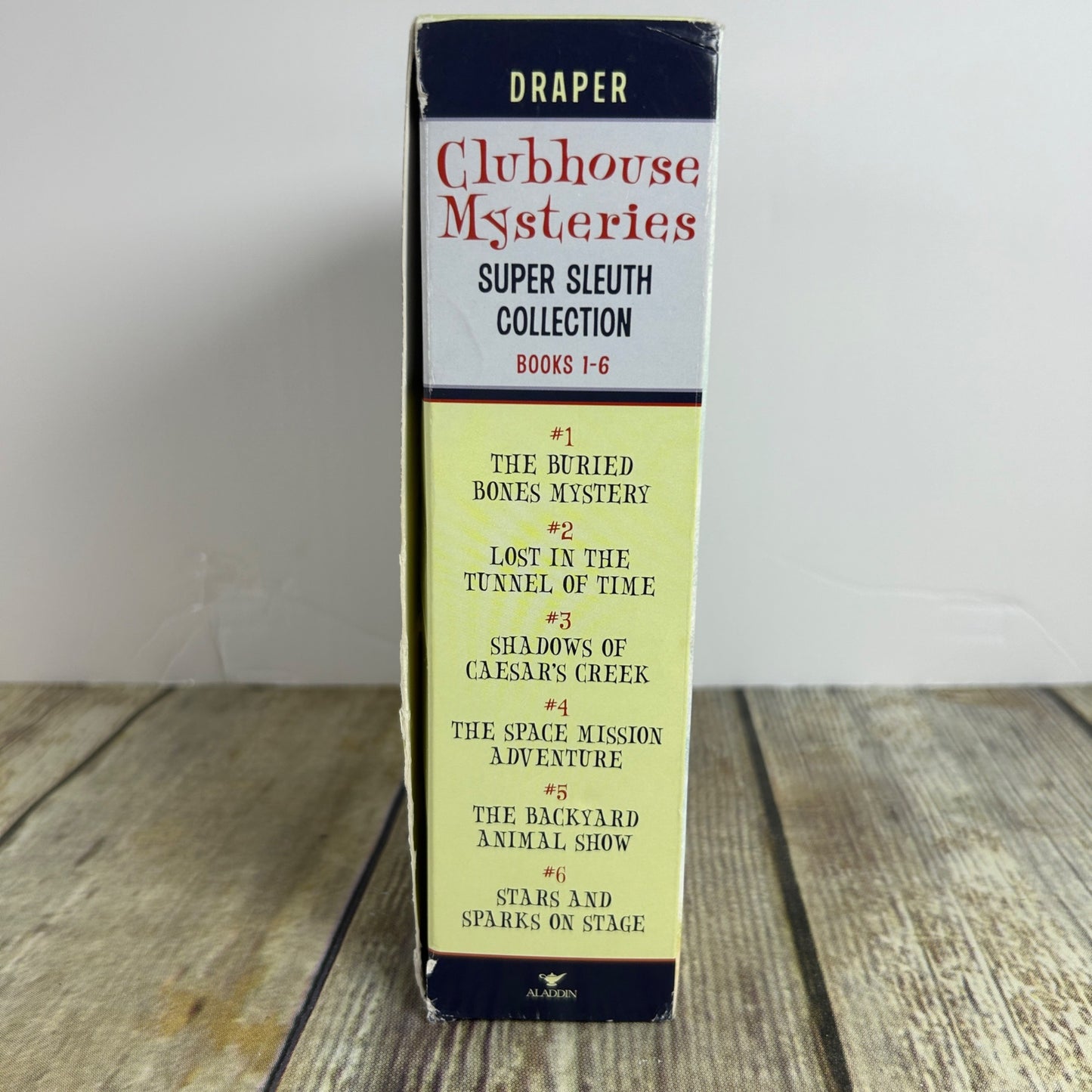 Sharon M. Draper Clubhouse Mysteries Books 1-6 Box Set Super Sleuth Collection